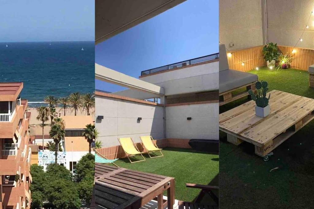 Ferienwohnung Valencia Atico Playa Patacona. Parking Incluido Exterior foto
